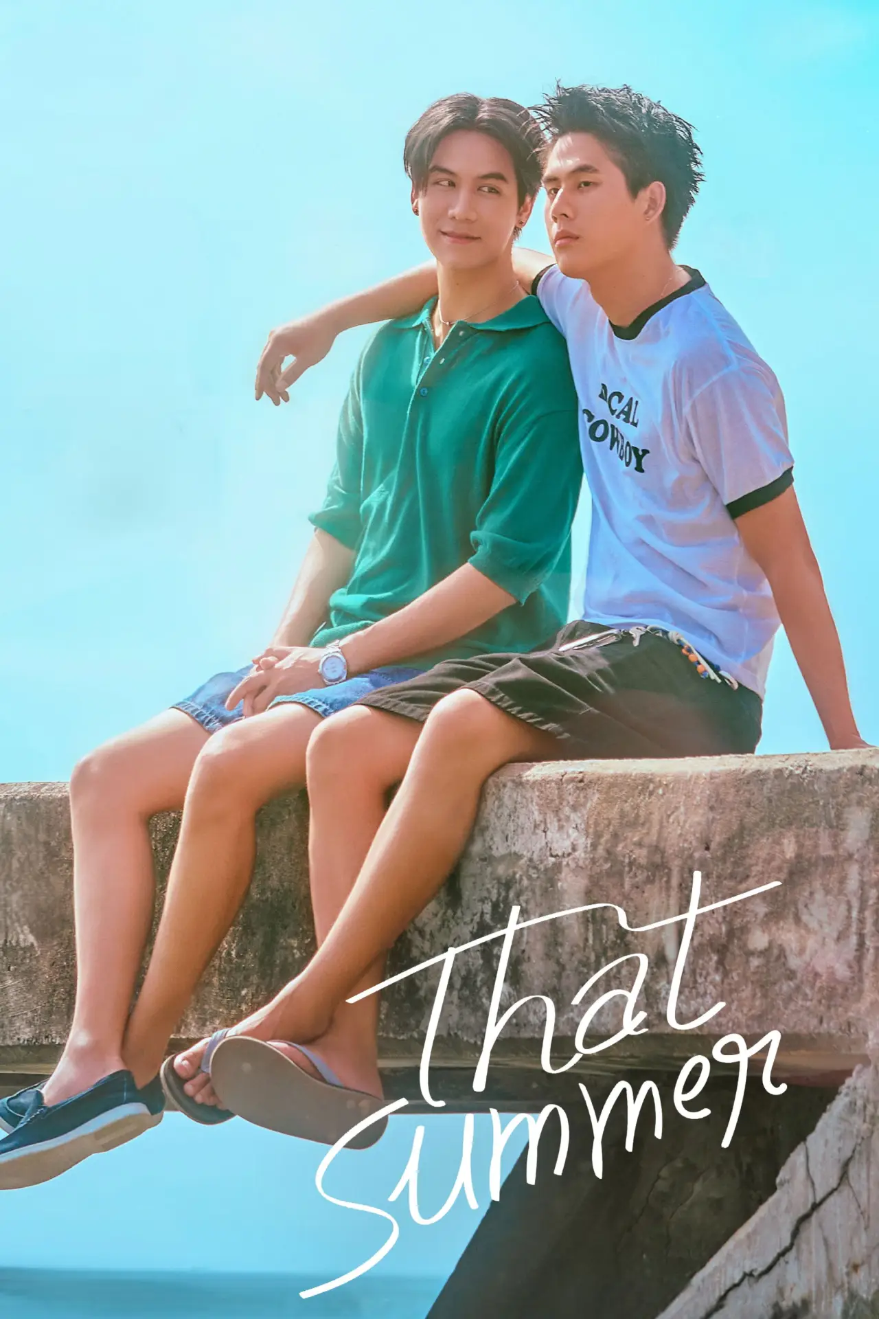 Постер к сериалу "То лето"