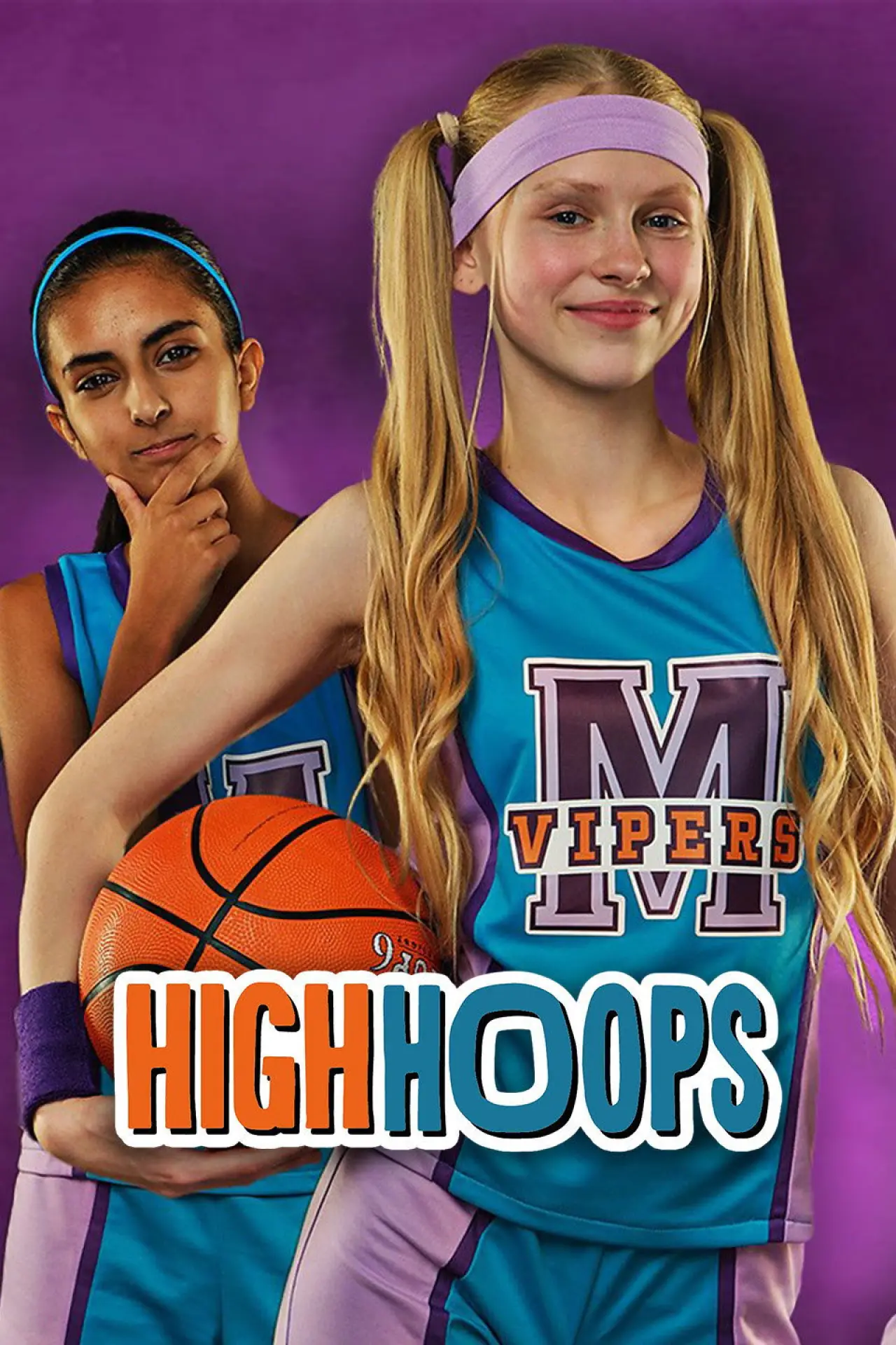 Постер к сериалу "High Hoops"