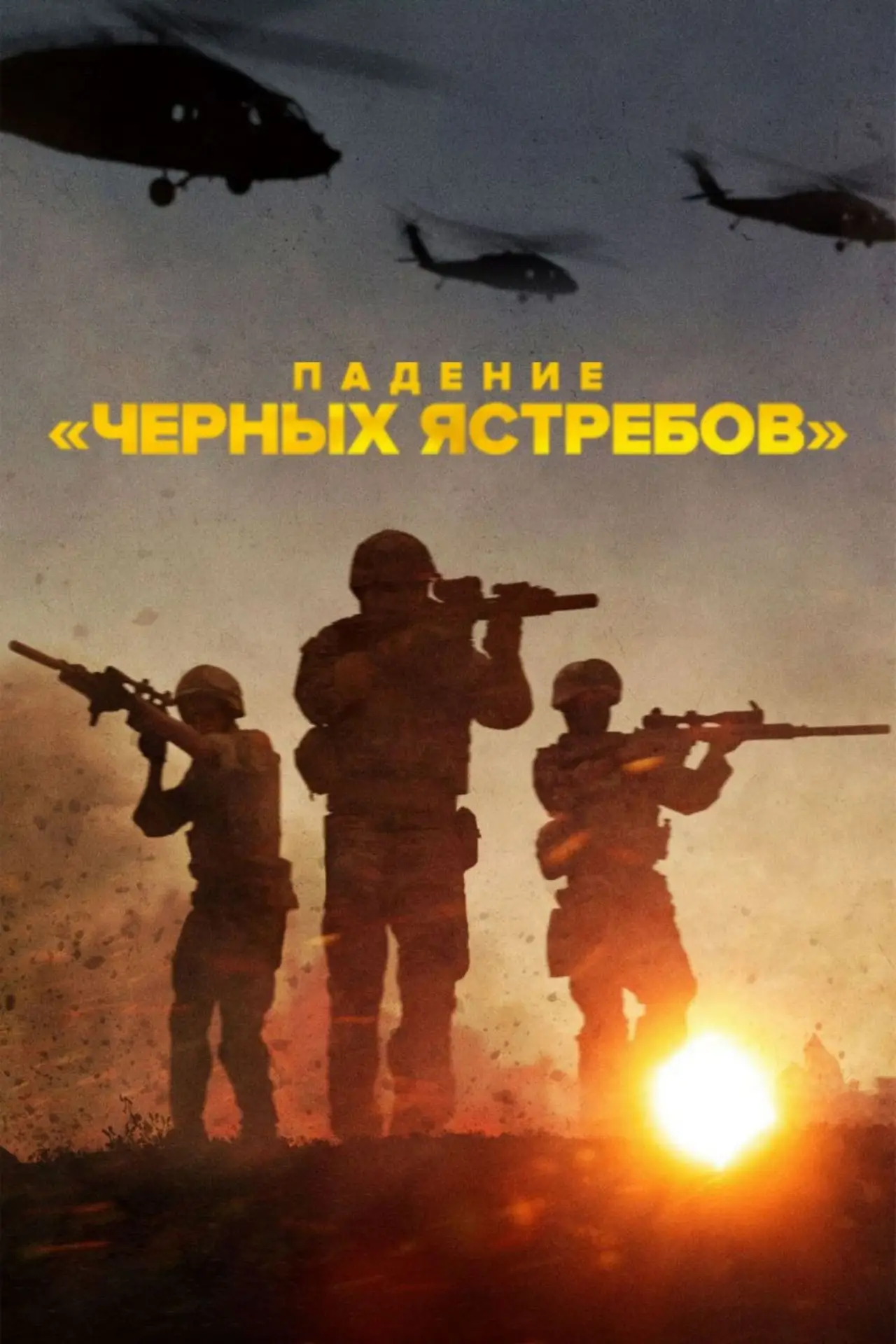 Постер к сериалу "Падение «Черных ястребов»"