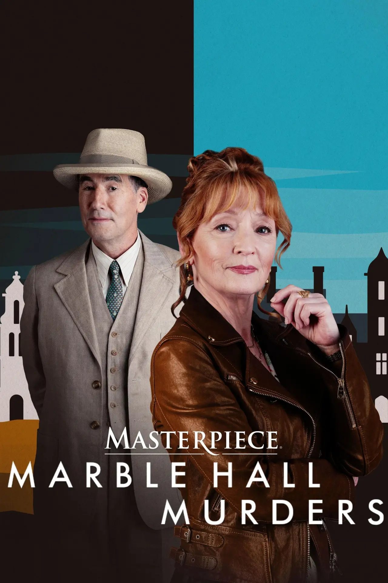 Постер к сериалу "Убийства в Марбл-Холле"