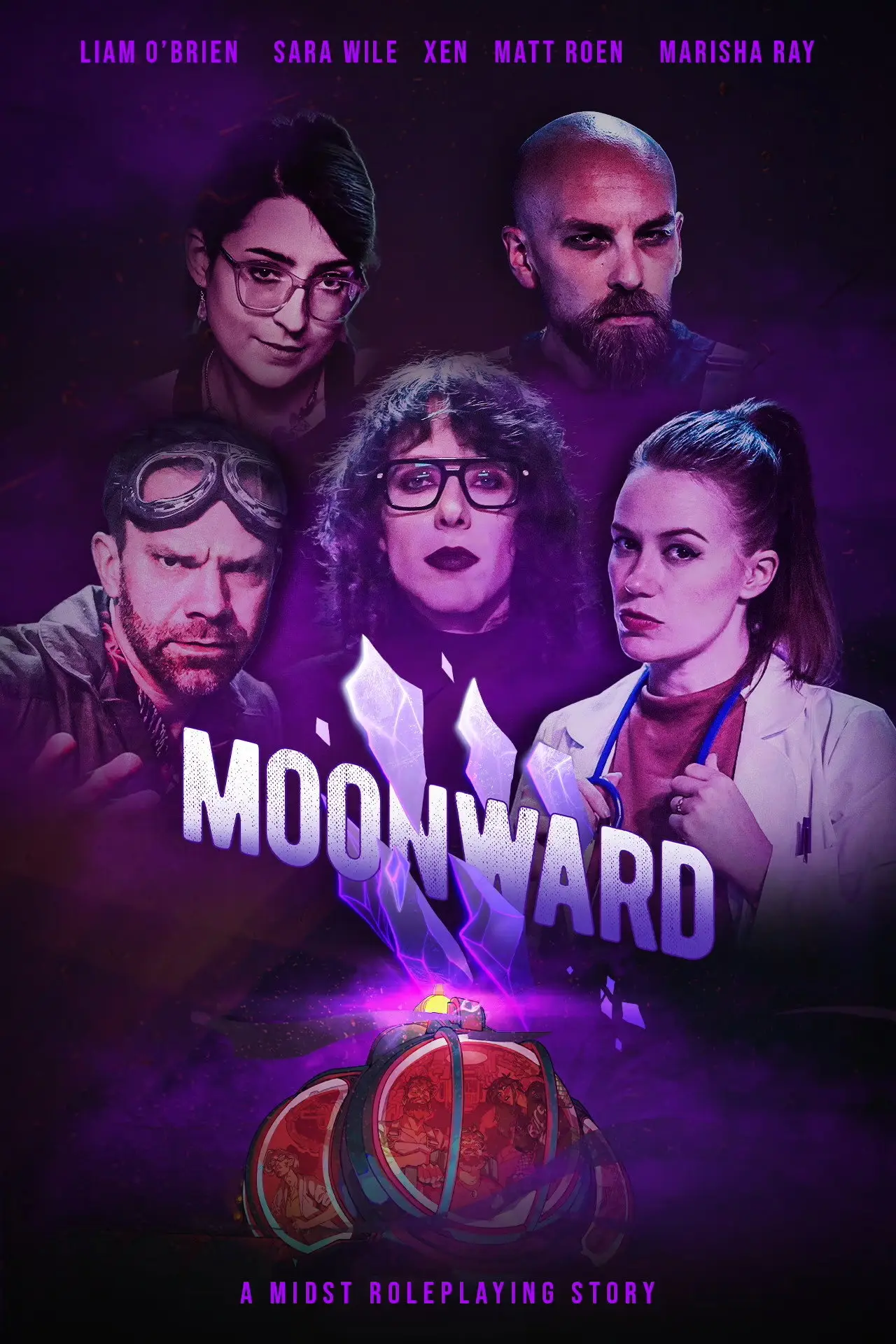 Постер к сериалу "К Луне"