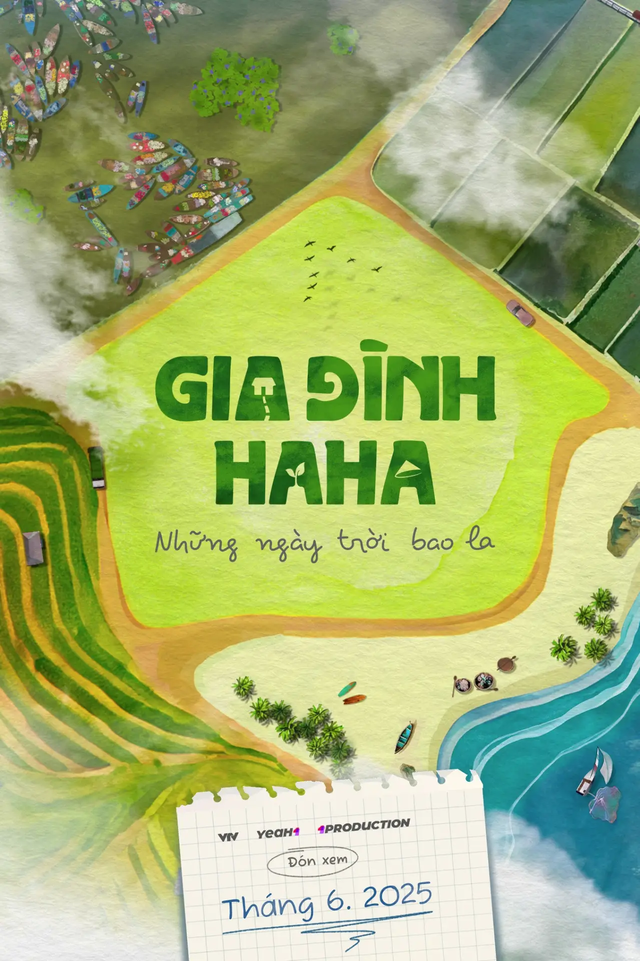 Постер к сериалу "Gia Đình Haha"