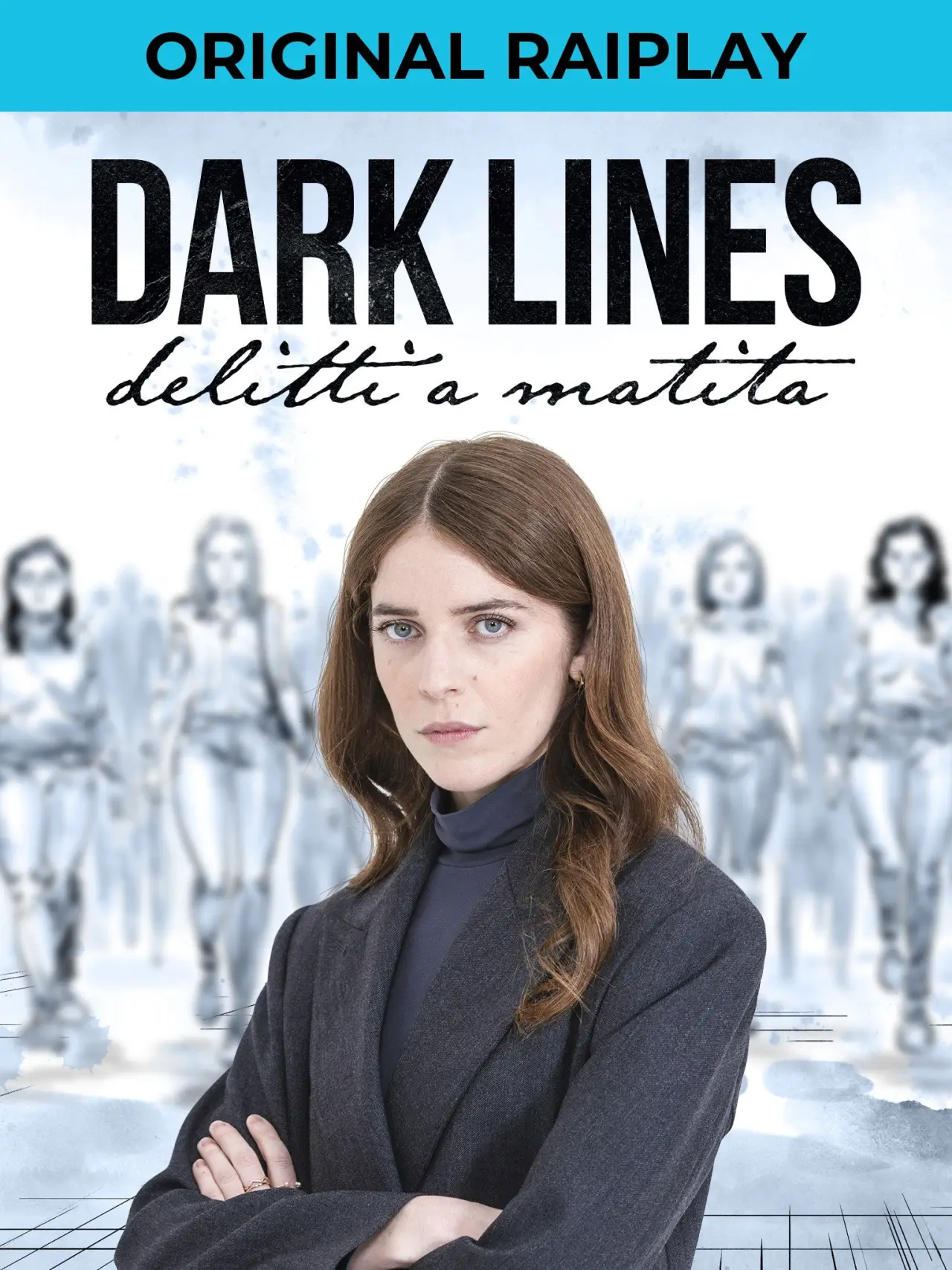 Постер к сериалу "Dark Lines"
