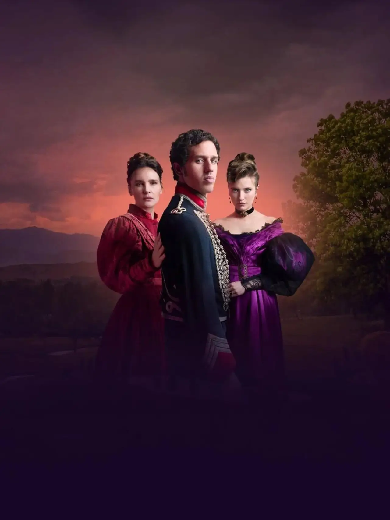 Постер к сериалу "Le Rouge et le Noir"