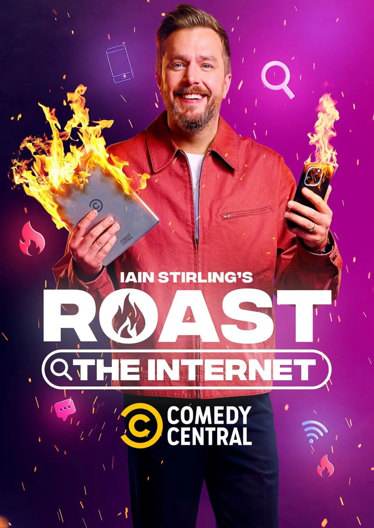 Постер к сериалу "Iain Stirling