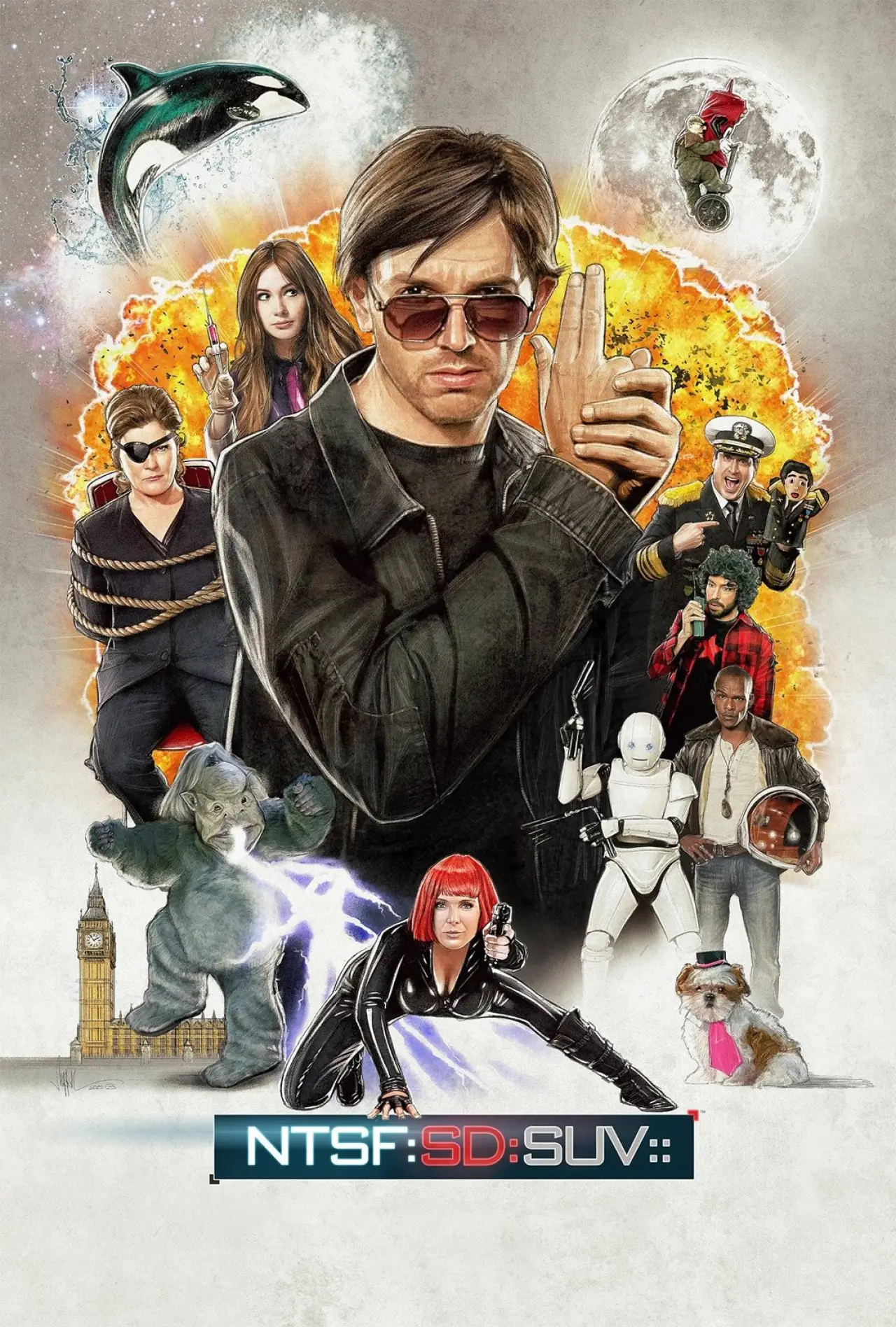 Постер к сериалу "NTSF:SD:SUV::"