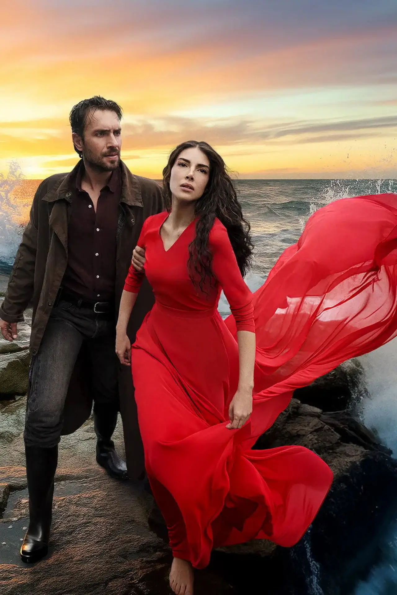 Постер к сериалу "Это море переполнится"