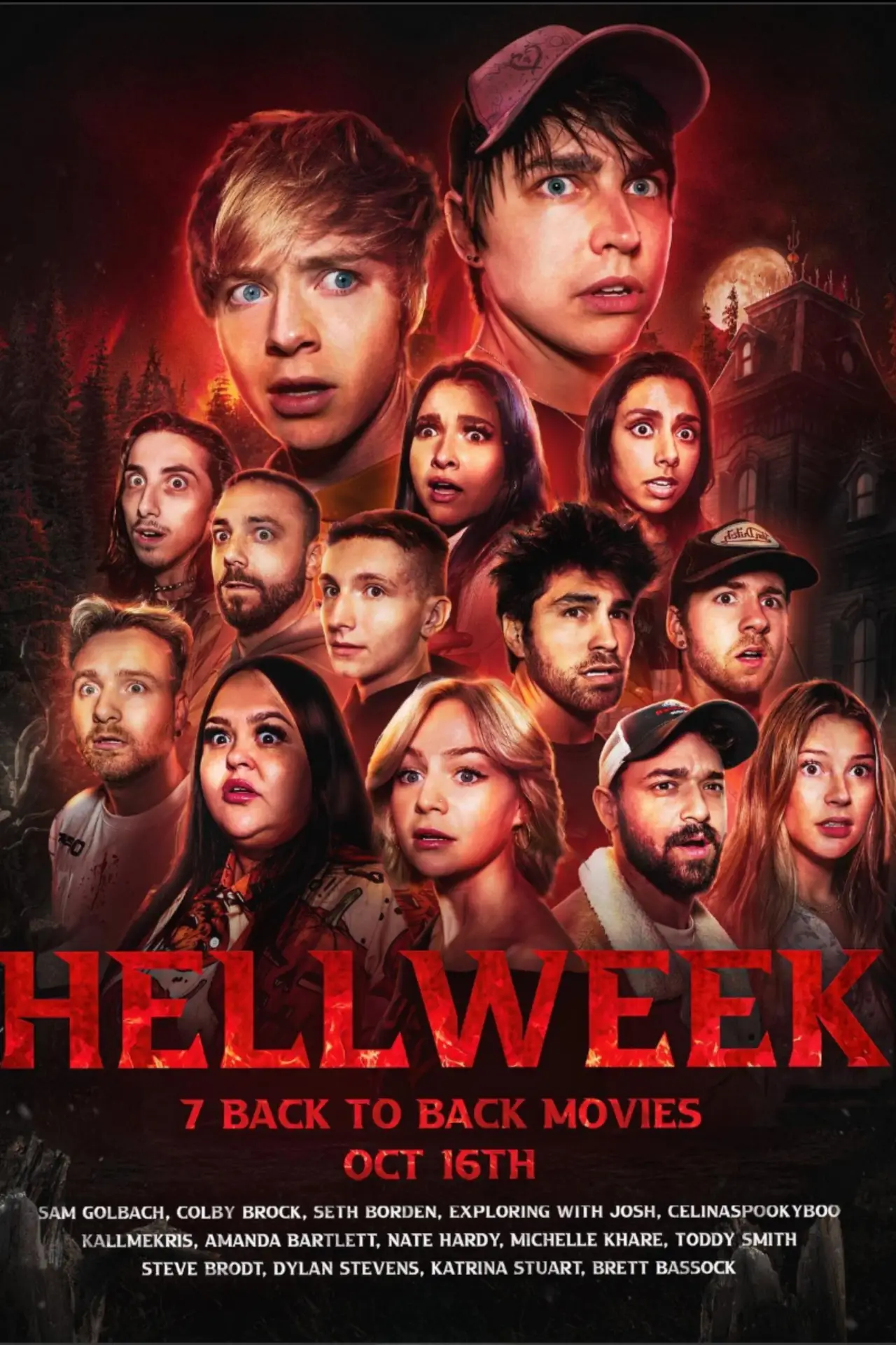 Постер к сериалу "Sam and Colby: Hell Month"