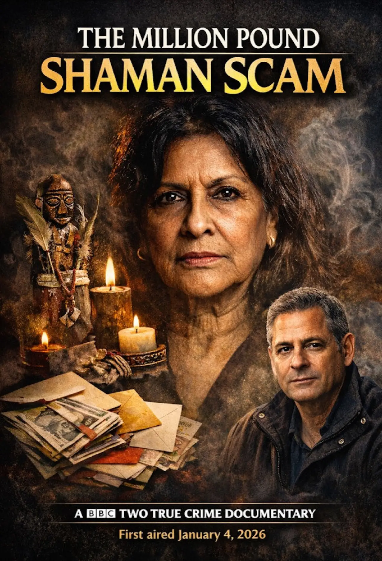 Постер к сериалу "The Million Pound Shaman Scam"