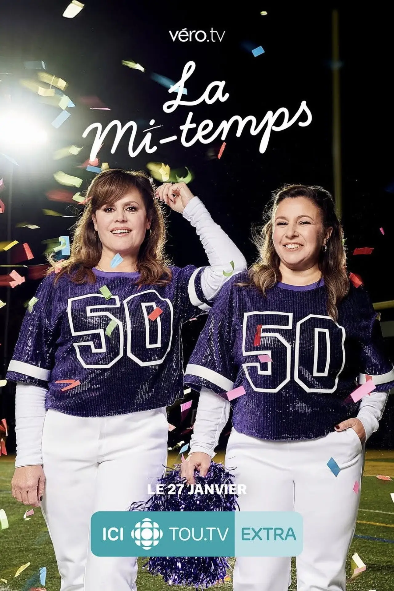 Постер к сериалу "La mi-temps"