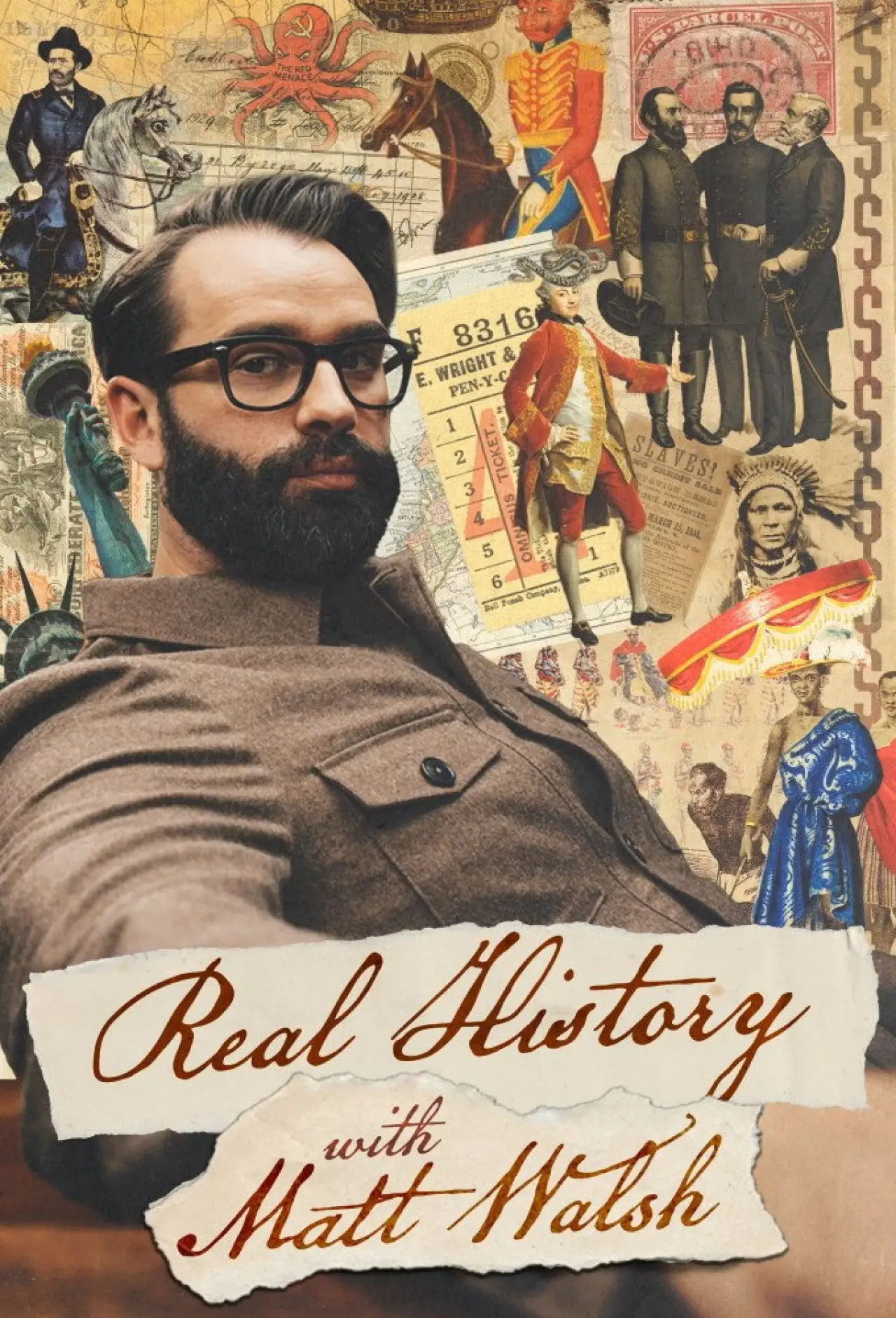 Постер к сериалу "Real History with Matt Walsh"