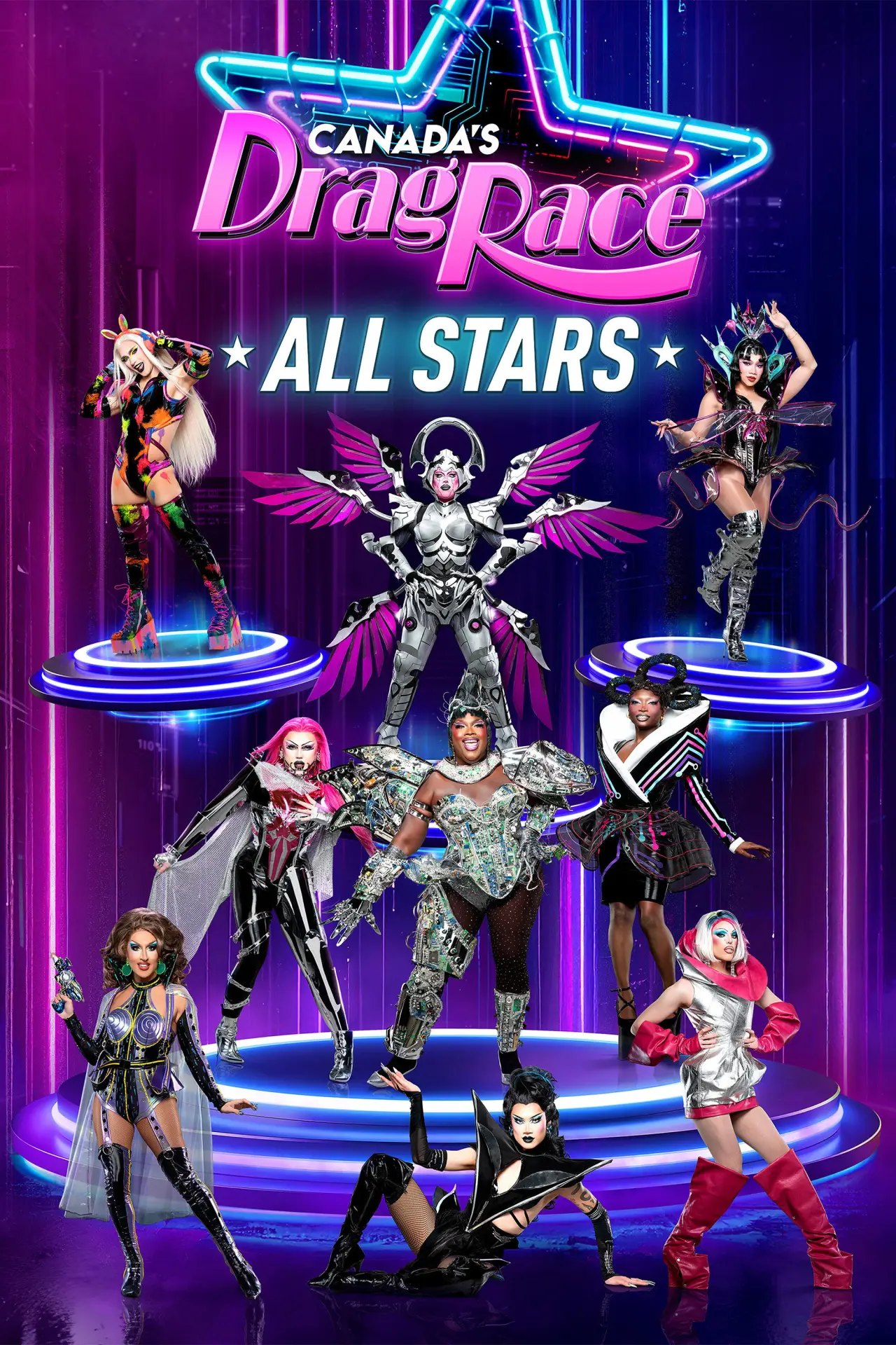 Постер к сериалу "Канадский Drag Race: Все звезды"
