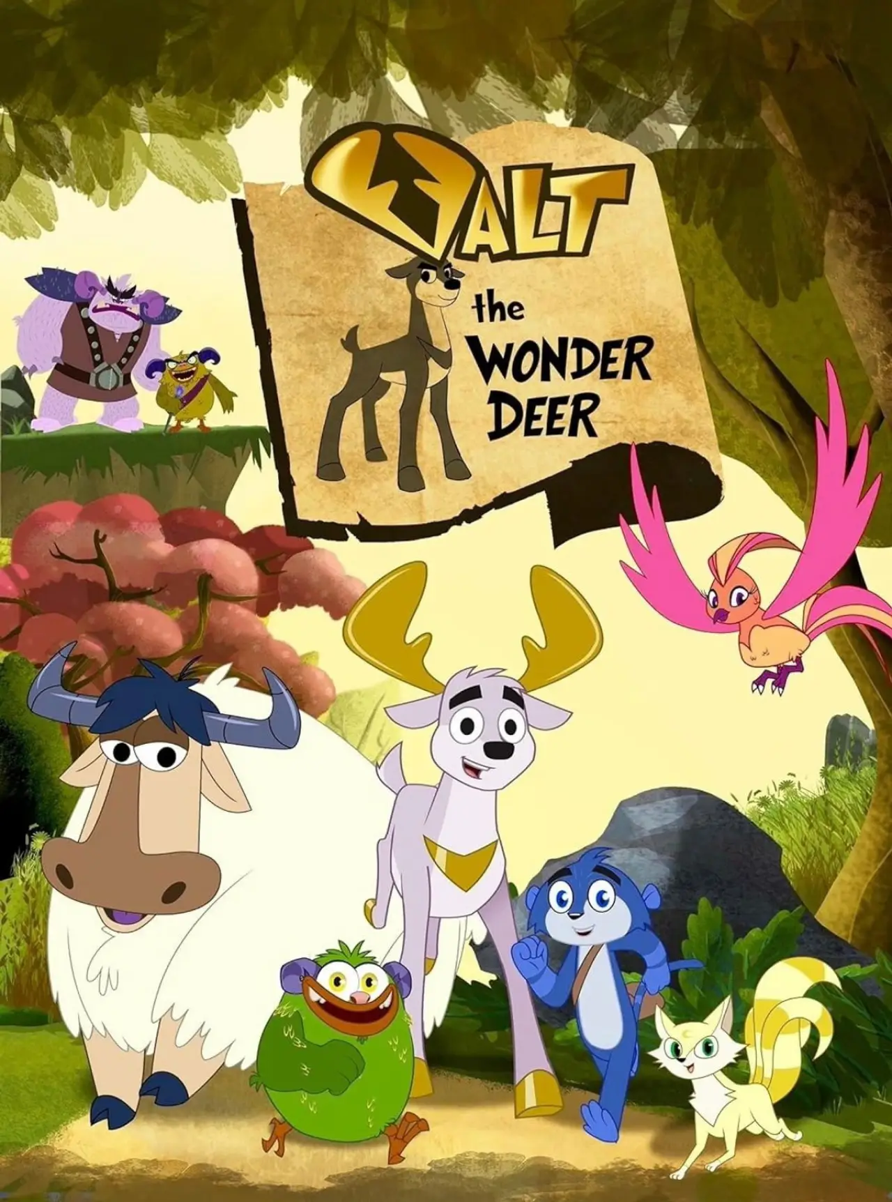 Постер к сериалу "Valt the Wonder Deer"