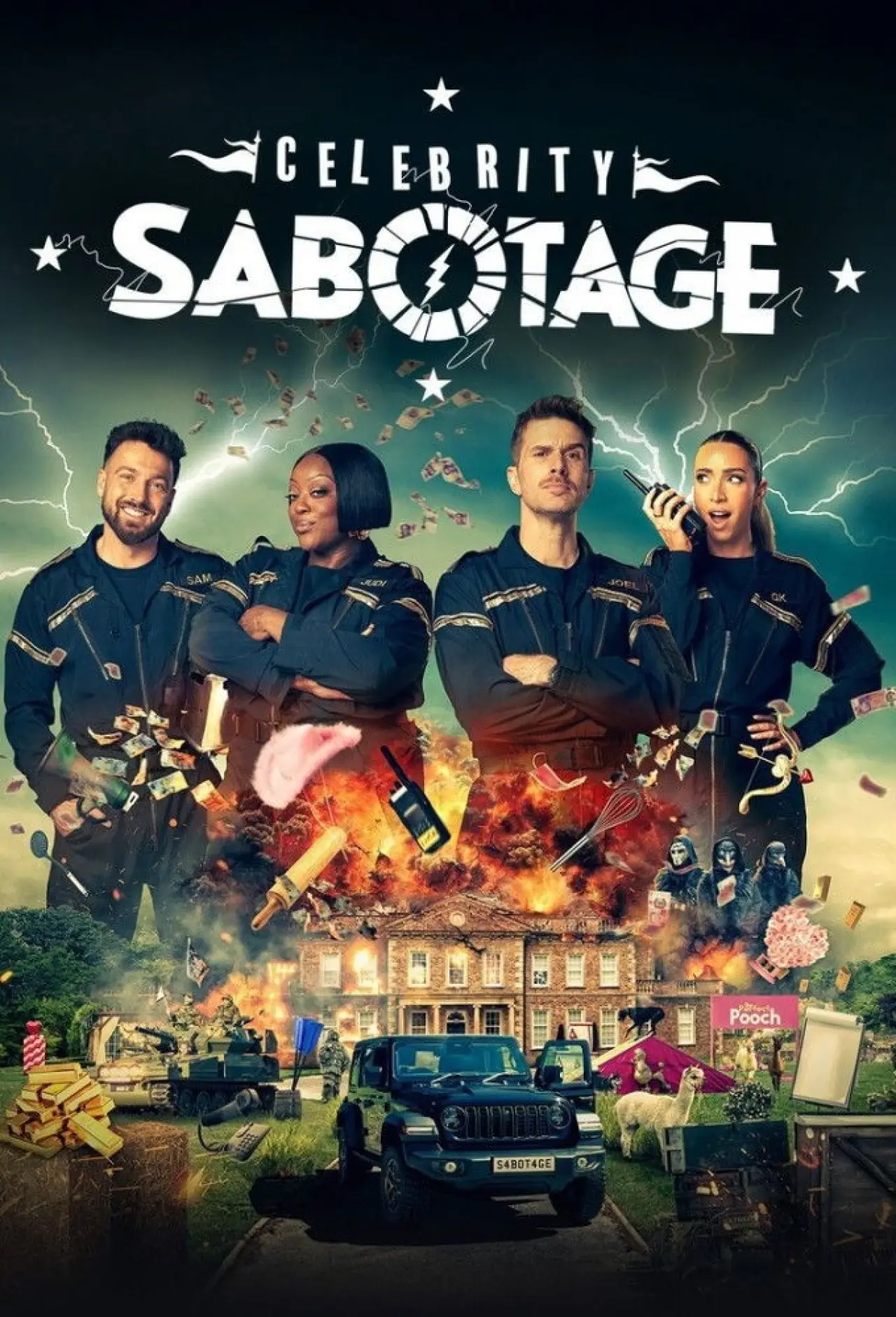 Постер к сериалу "Celebrity Sabotage"
