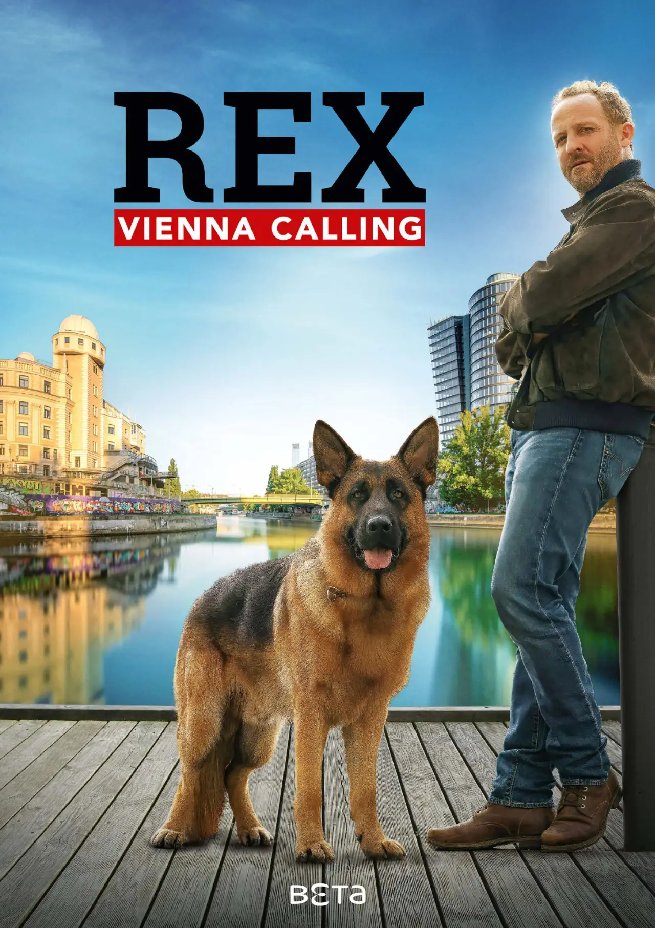 Постер к сериалу "Комиссар Рекс. Вена зовёт"