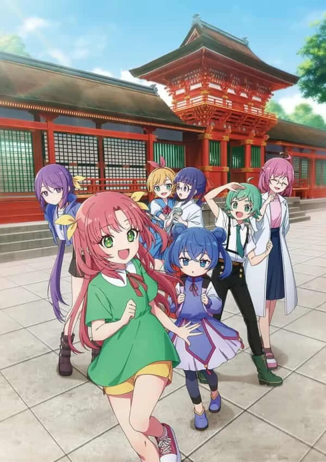 Постер к сериалу "こめかみっ！Girls"
