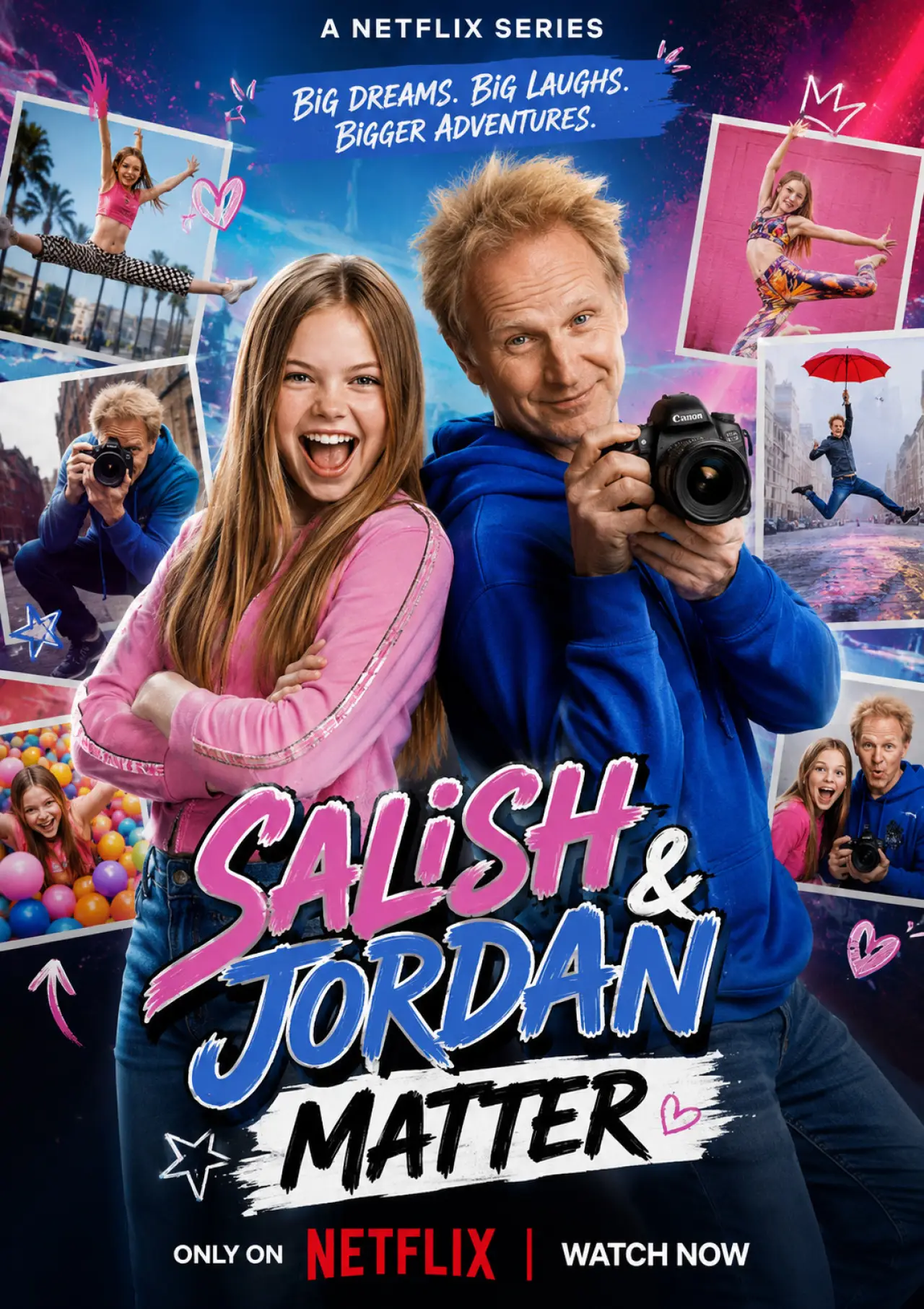 Постер к сериалу "Salish & Jordan Matter"
