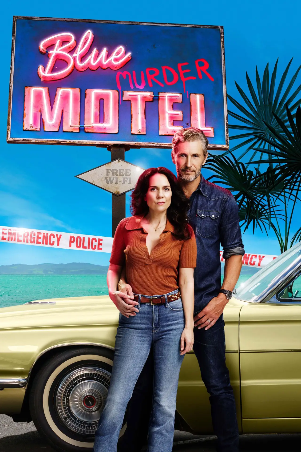 Постер к сериалу "Убийство в мотеле "Синева""