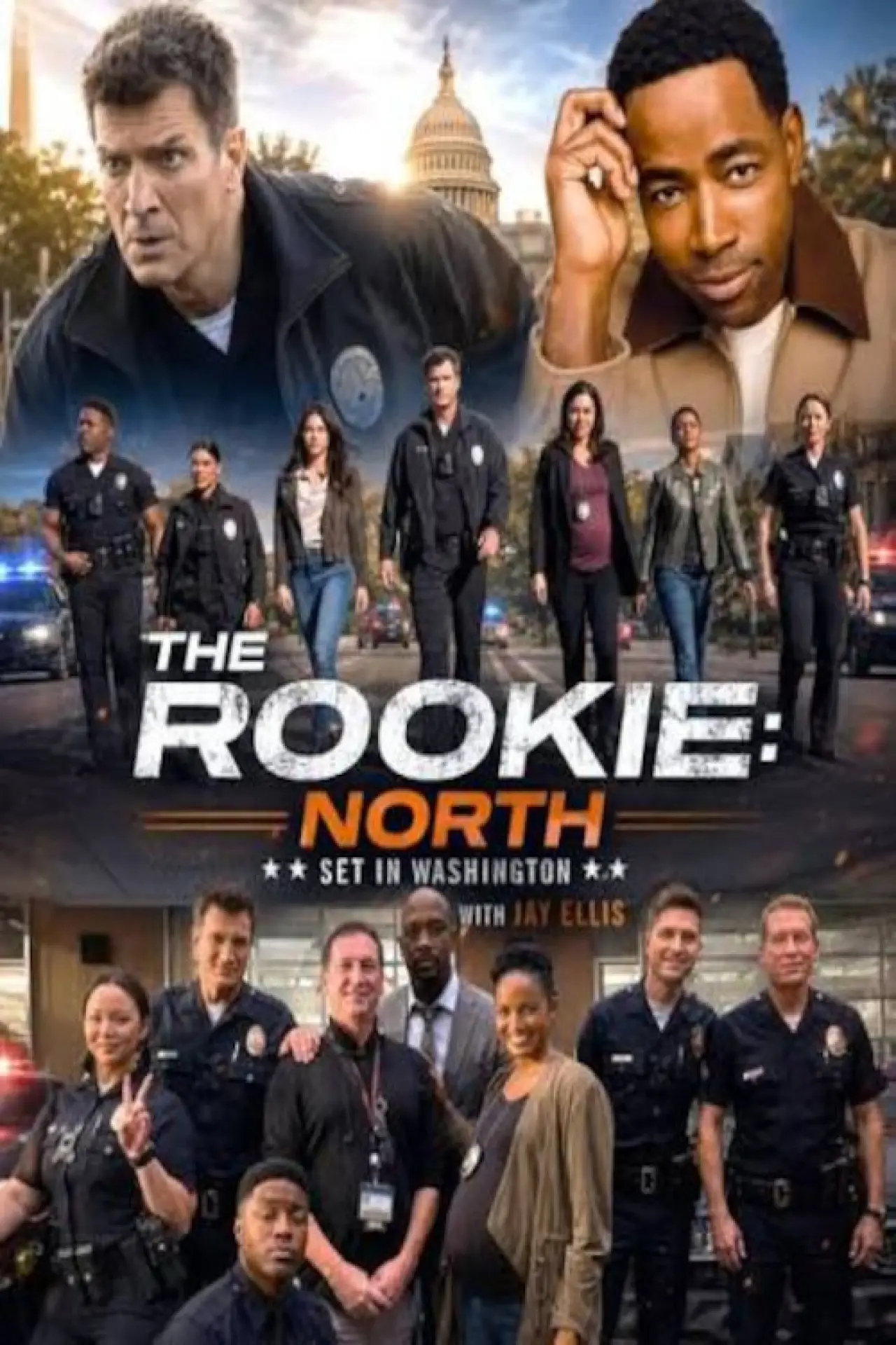 Постер к сериалу "The Rookie: North"
