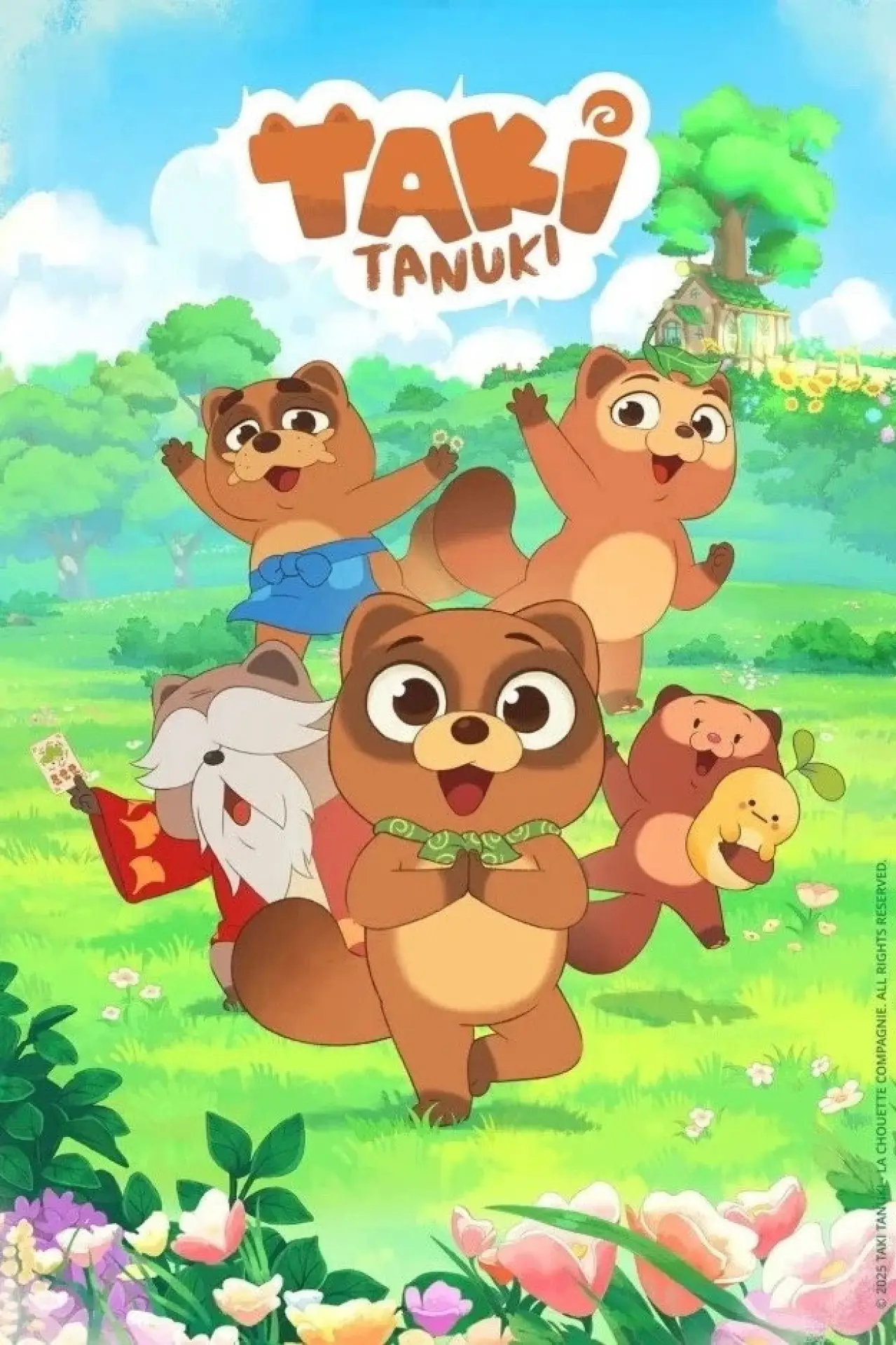 Постер к сериалу "Taki Tanuki"