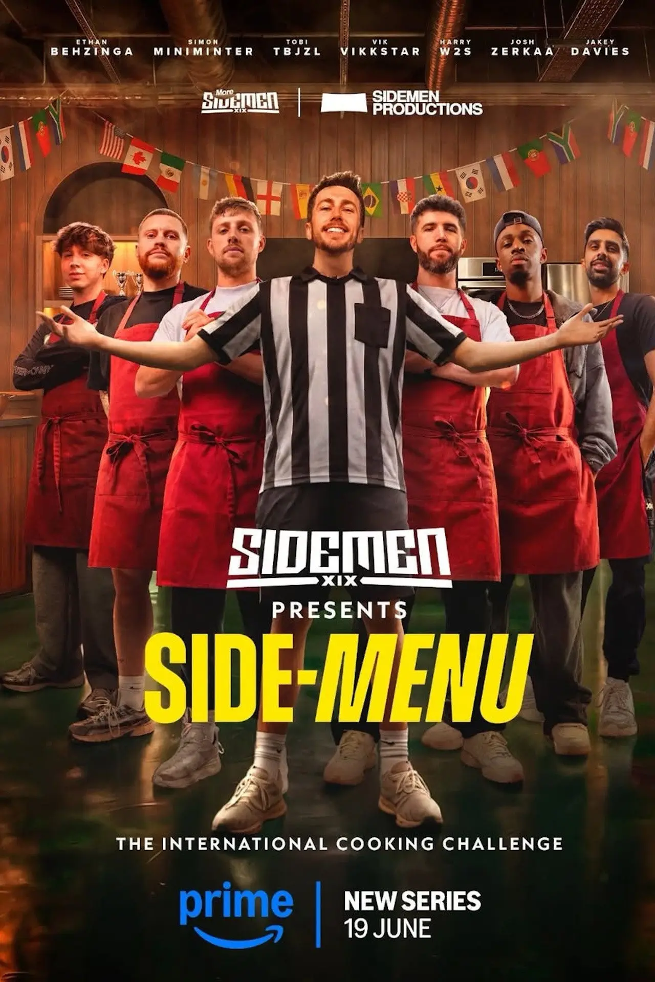Постер к сериалу "Sidemen Present: Side-Menu"