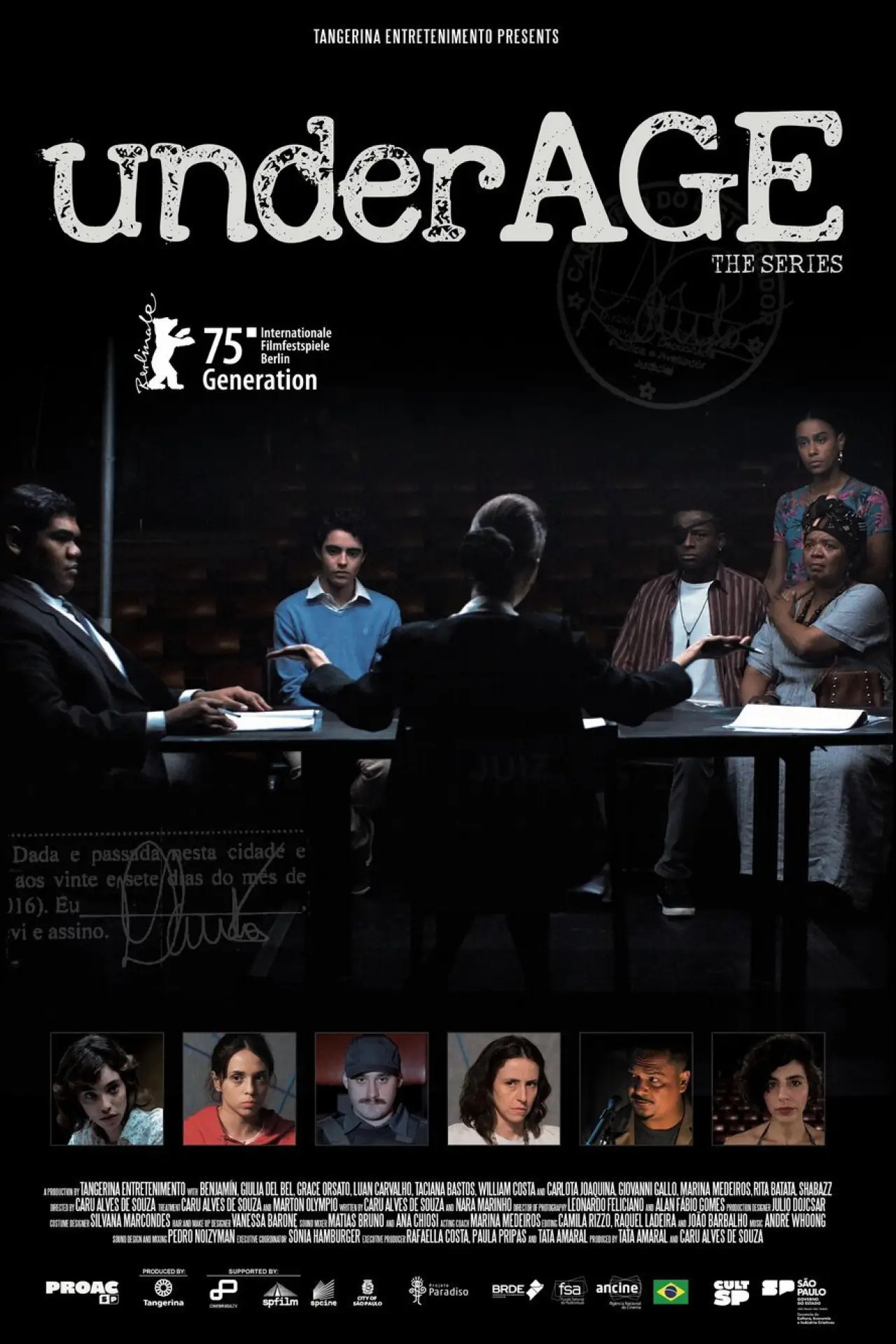 Постер к сериалу "De Menor: A Série"
