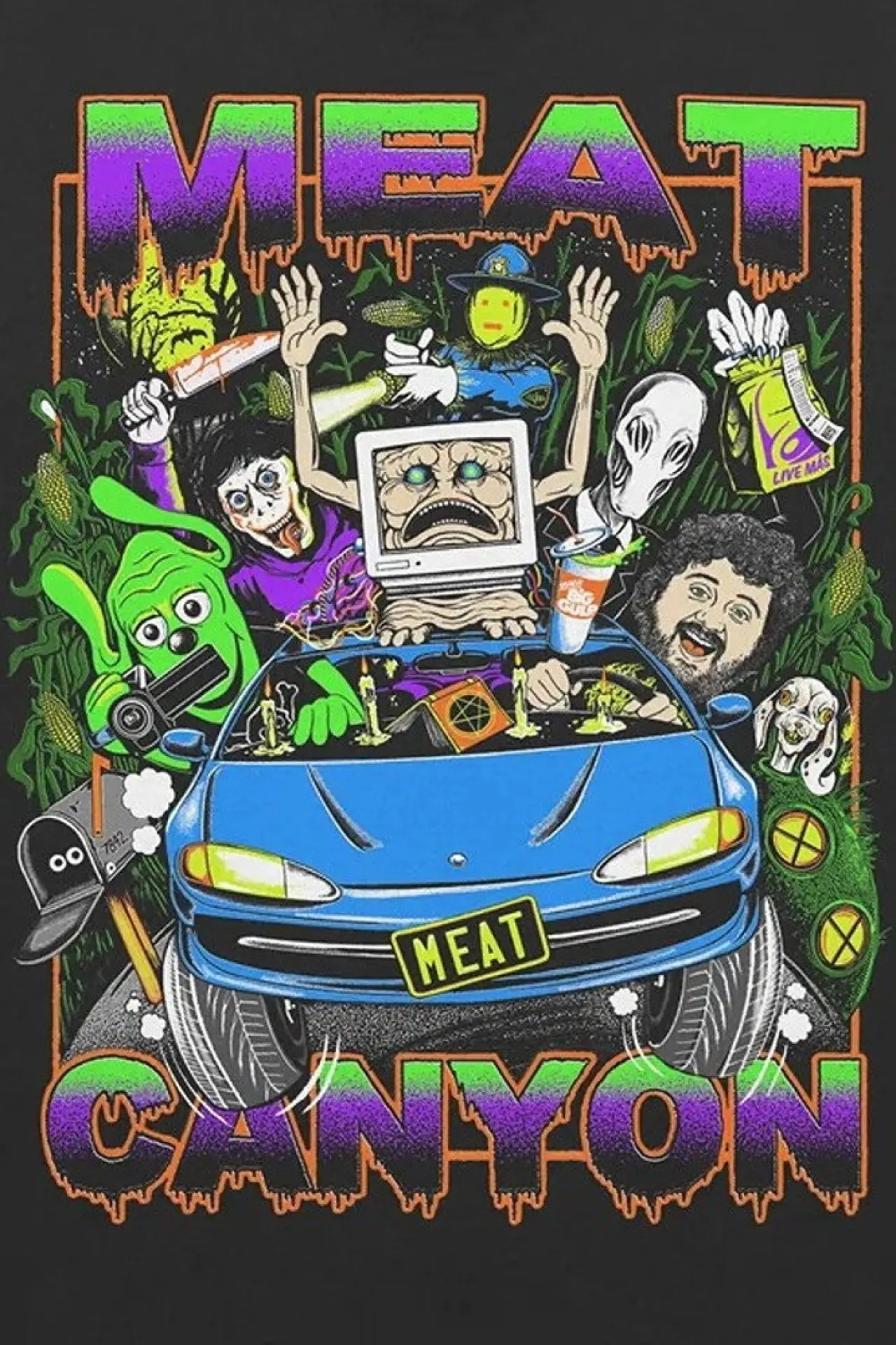 Постер к сериалу "Кукольное шоу MeatCanyon"