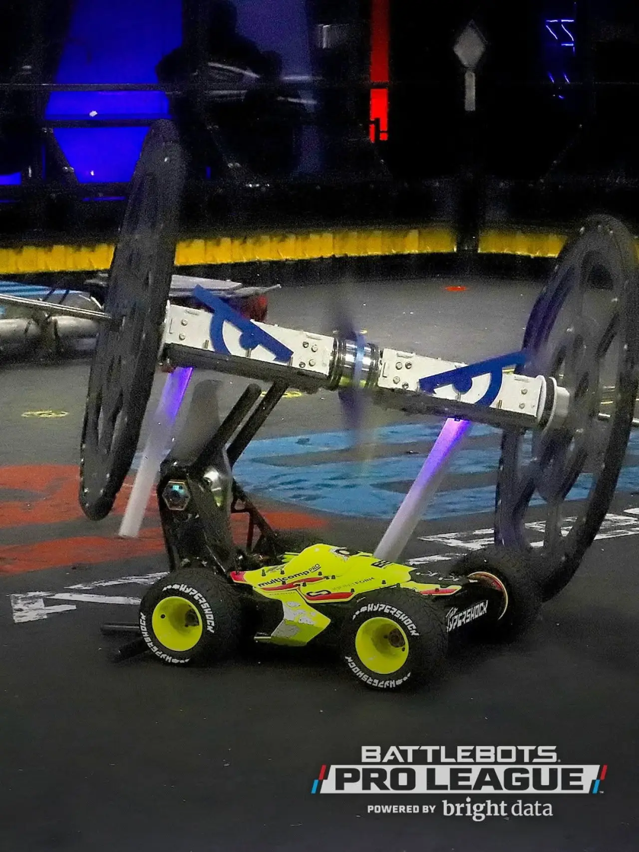 Постер к сериалу "Battlebots Pro League"