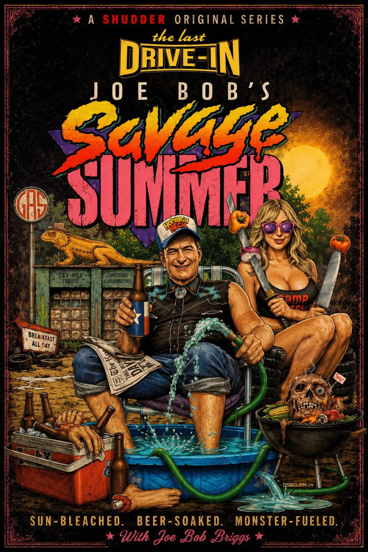 Постер к сериалу "The Last Drive In: Joe Bob