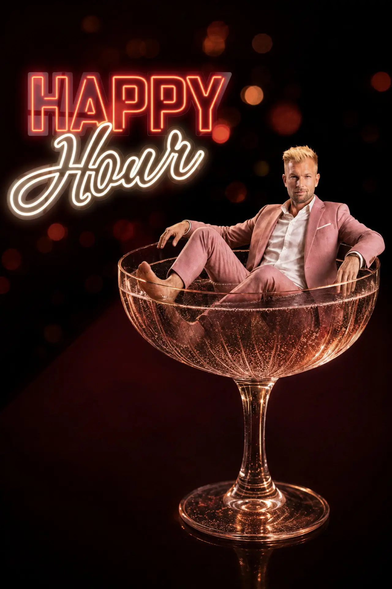 Постер к сериалу "Happy Hour"