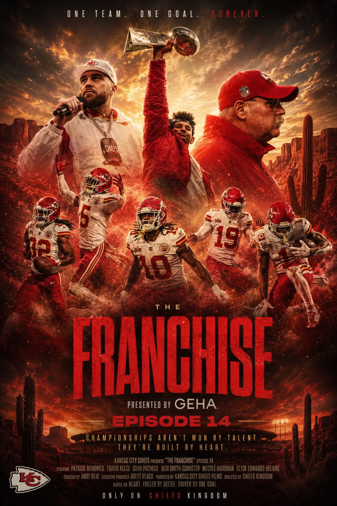 Постер к сериалу "The Franchise: Super Bowl LVII"