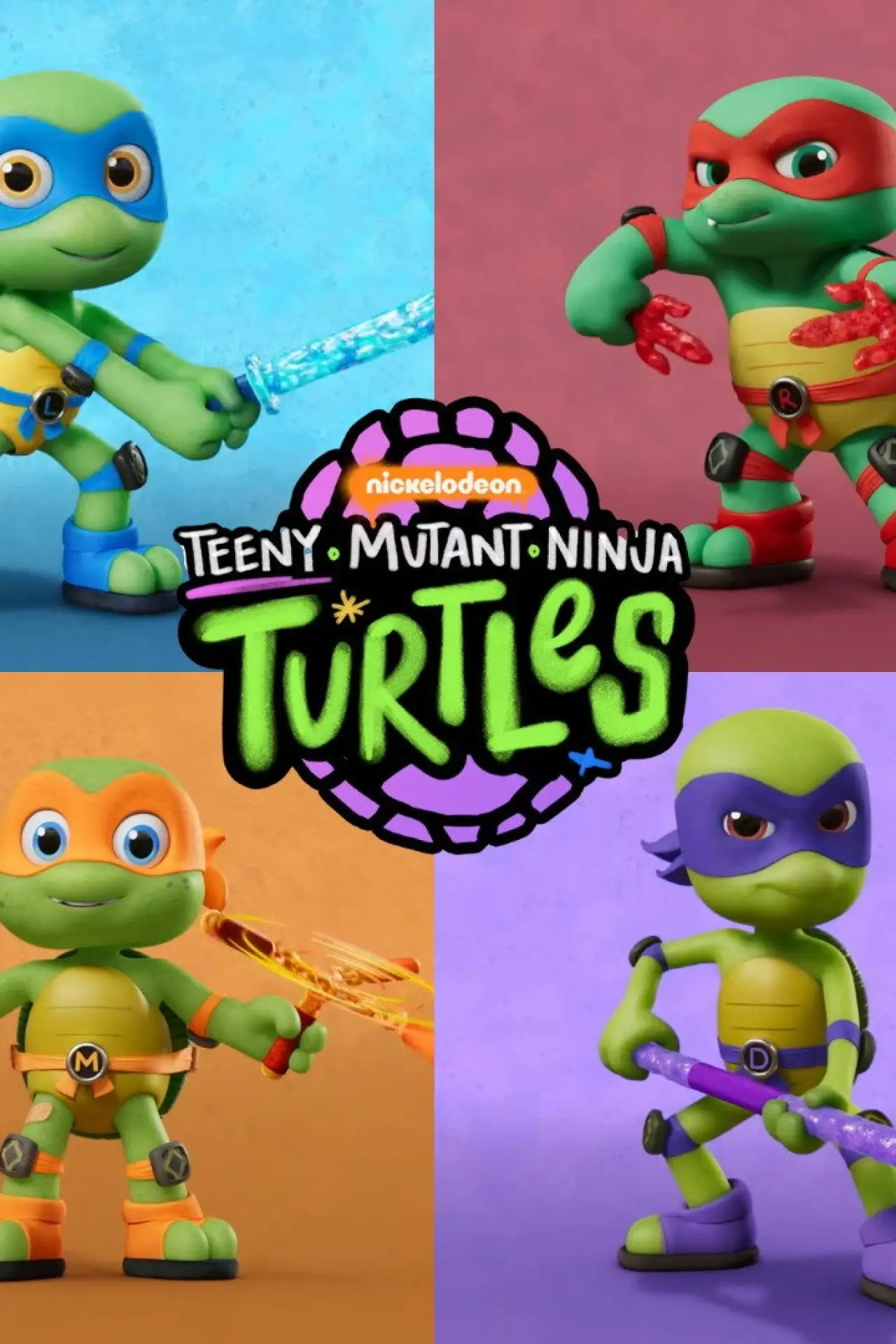 Постер к сериалу "Teeny Mutant Ninja Turtles"