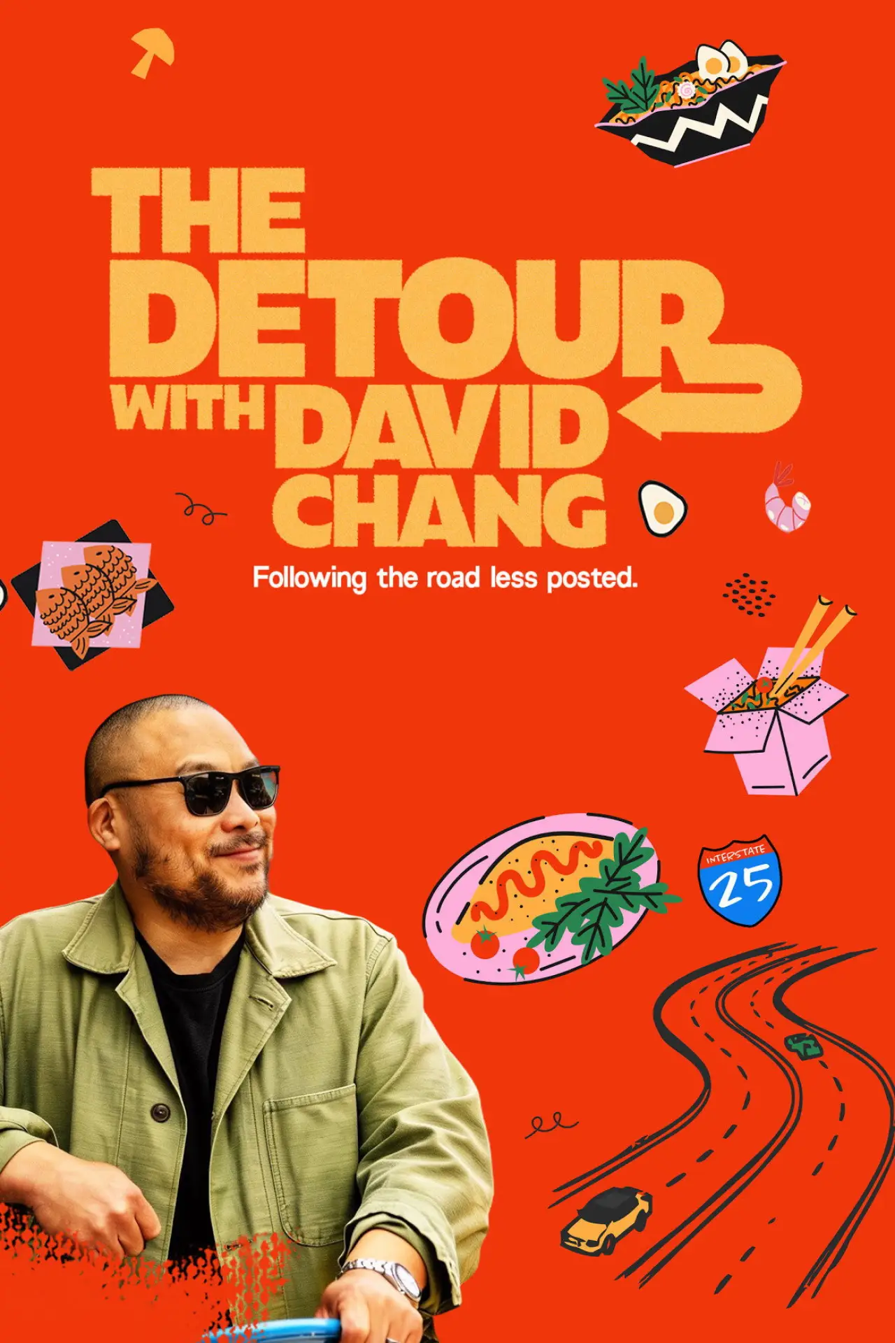 Постер к сериалу "The Detour with David Chang"