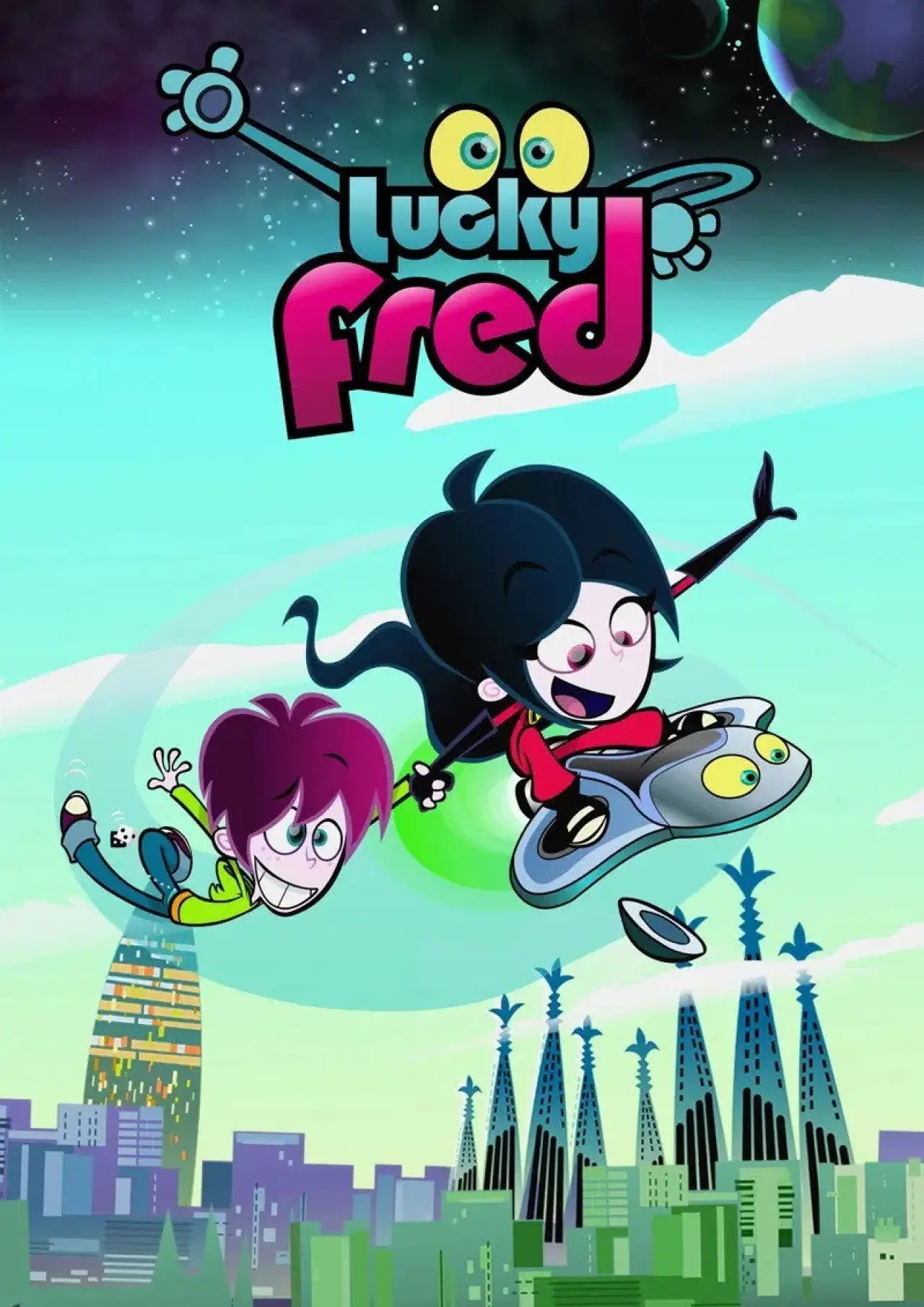 Постер к сериалу "Lucky Fred"