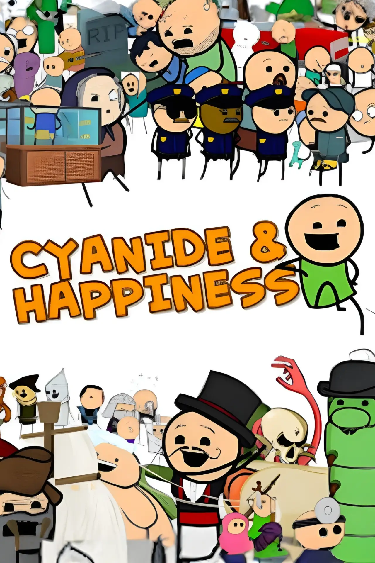 Постер к сериалу "The Cyanide & Happiness Show"