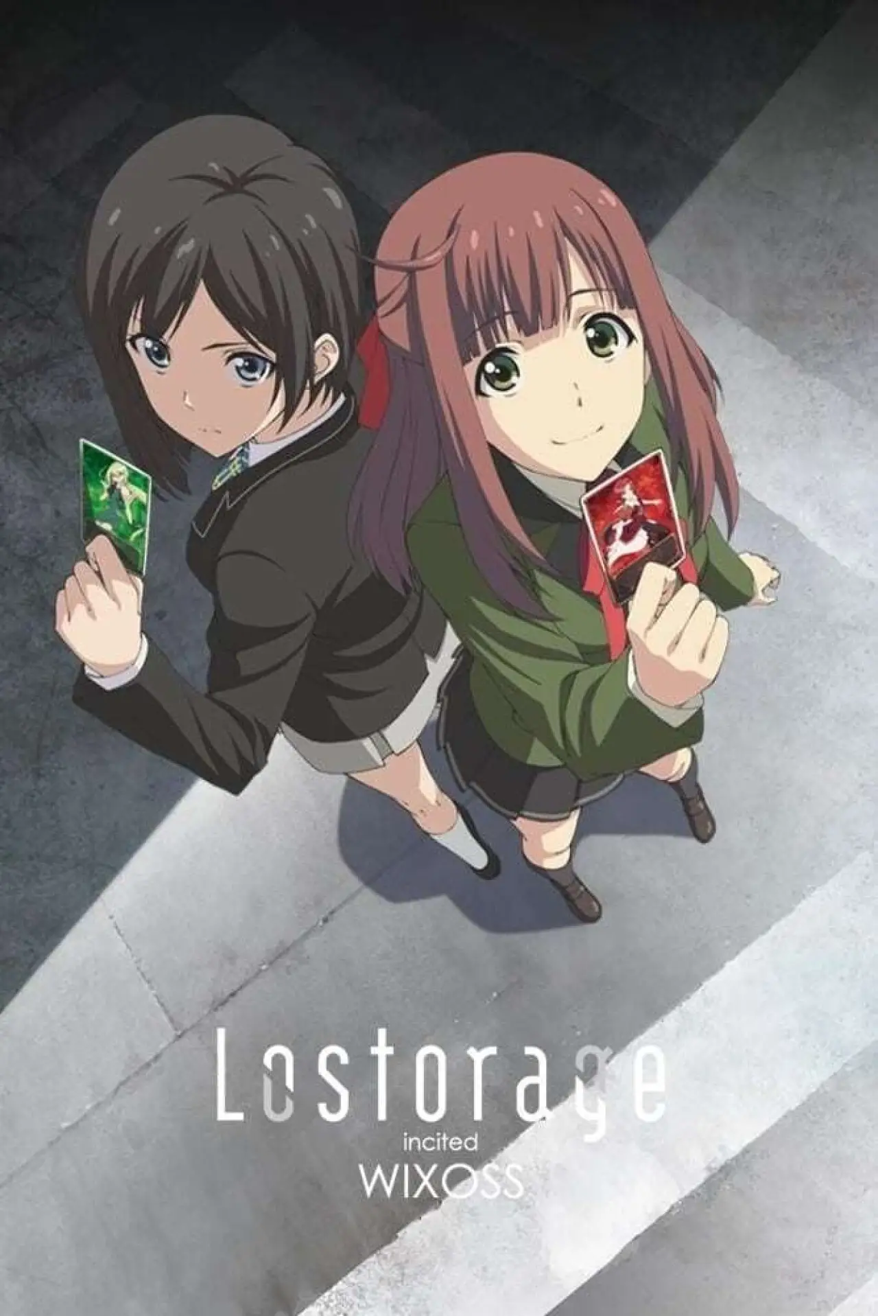 Постер к сериалу "Лострейдж: Объединение Wixoss"