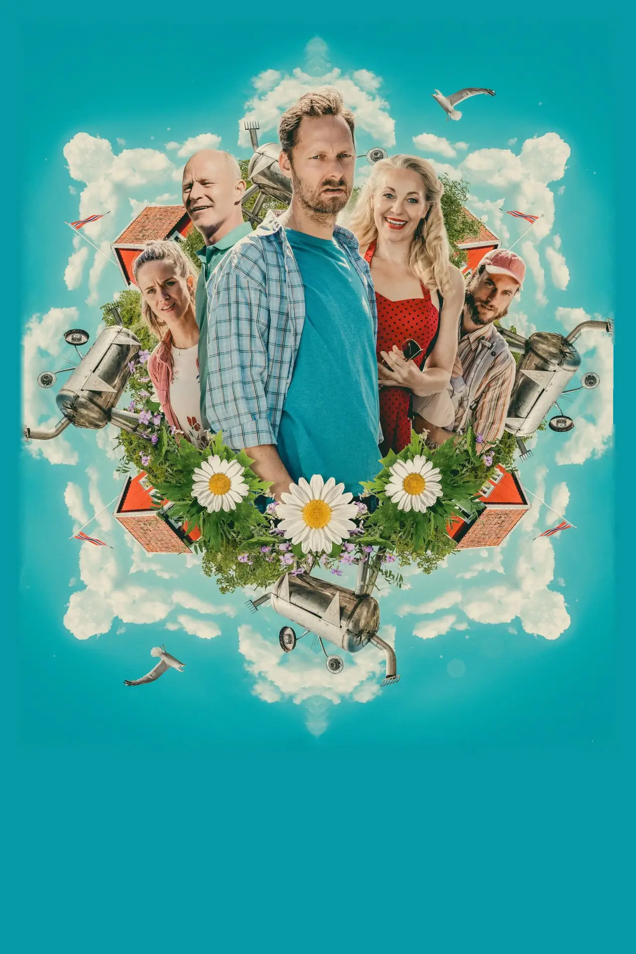 Постер к сериалу "Следующим летом"