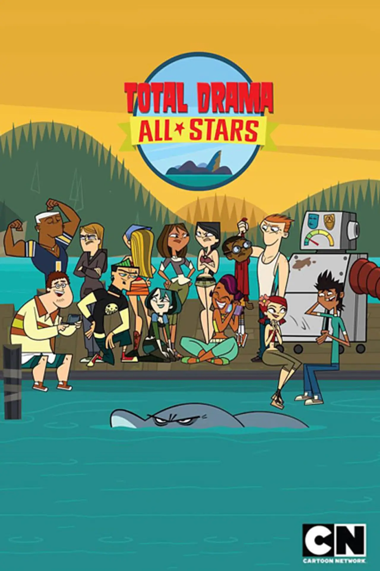 Постер к сериалу "Total Drama All-Stars"