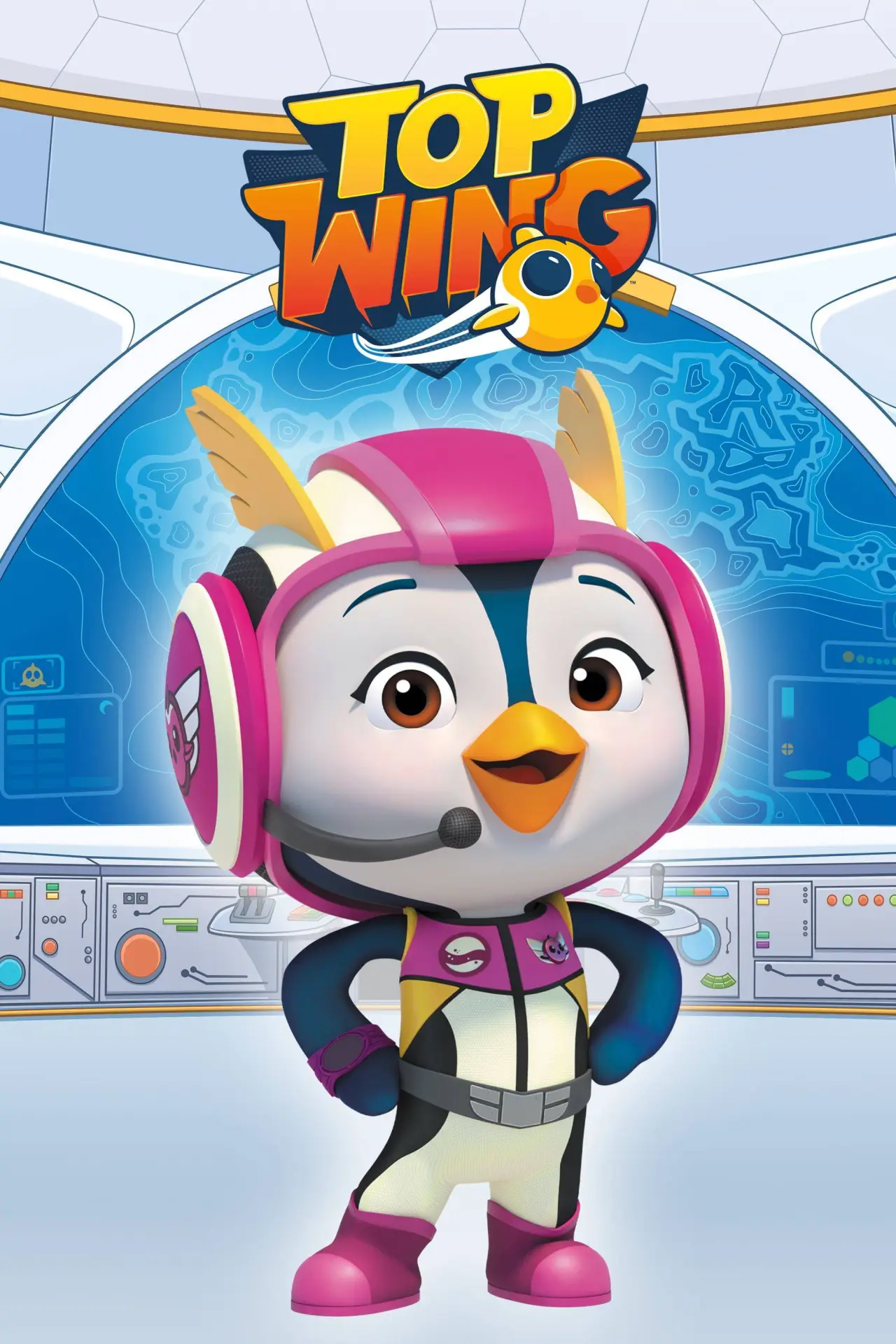 Постер к сериалу "Top Wing"