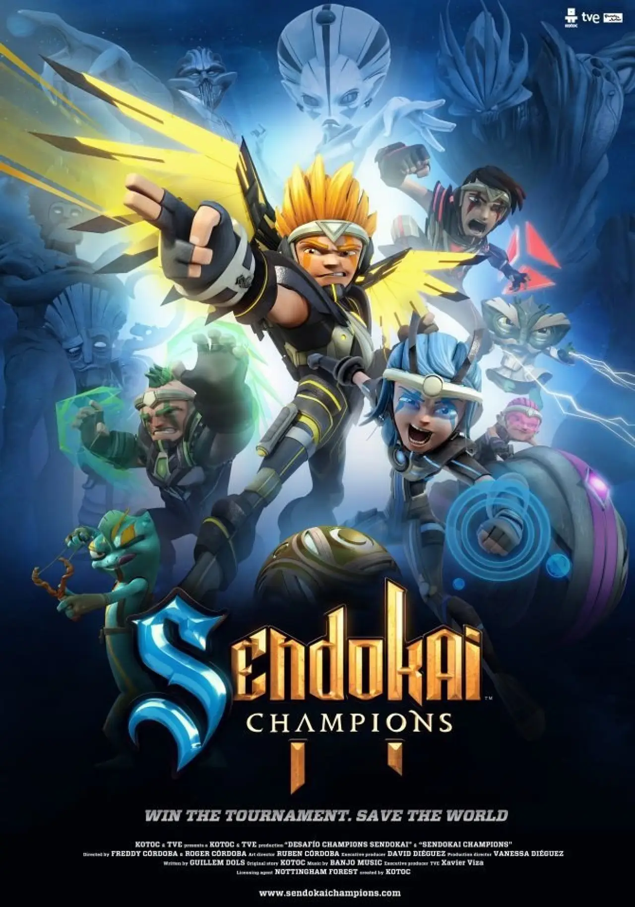 Постер к сериалу "Desafío Champions Sendokai"