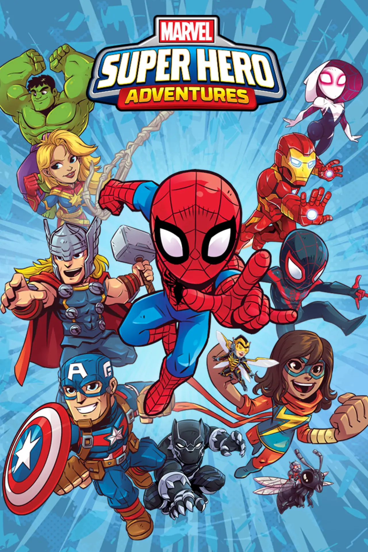 Постер к сериалу "Marvel Super Hero Adventures"