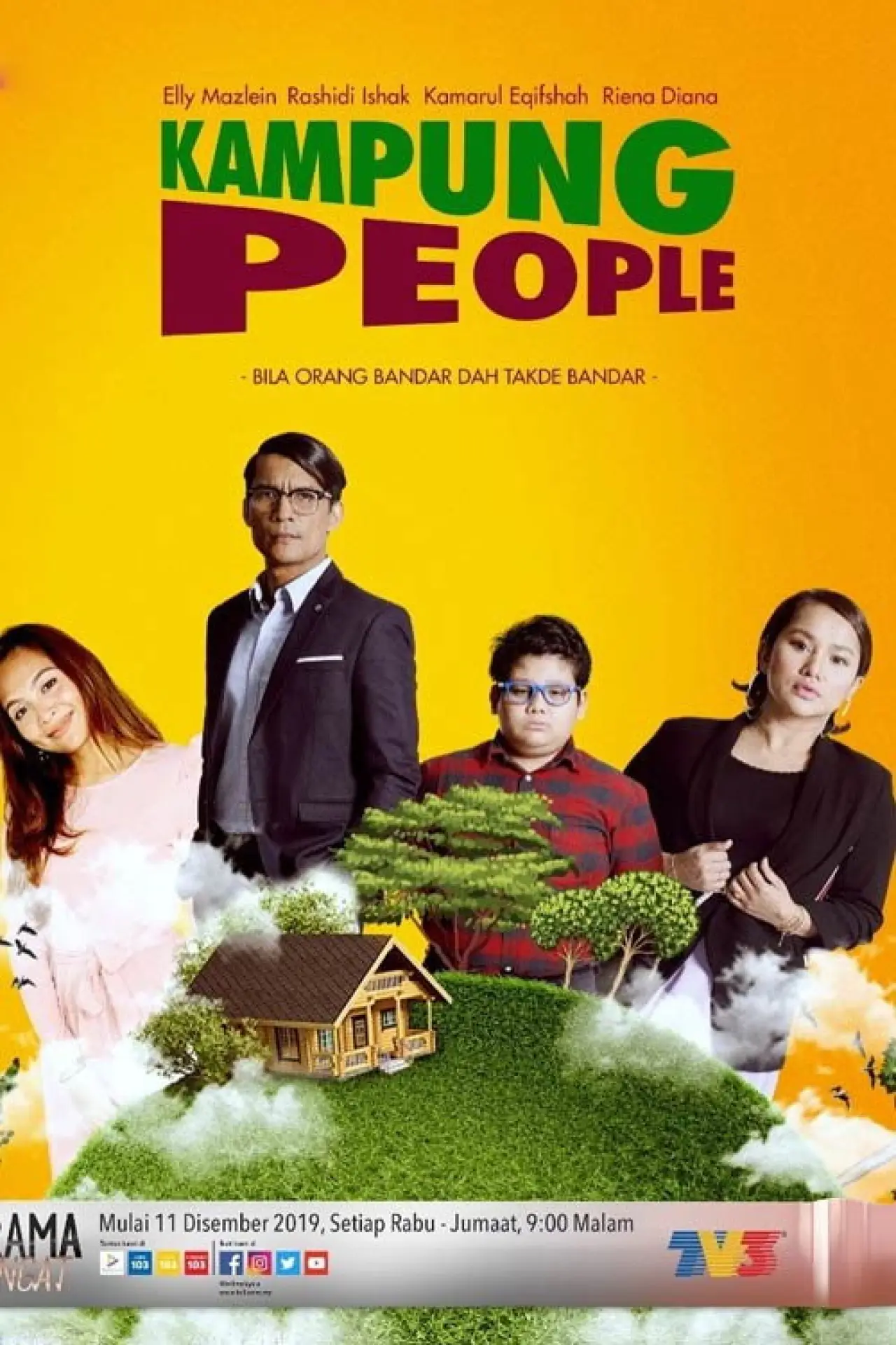 Постер к сериалу "Kampung People"