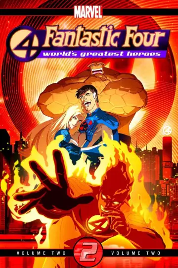 Постер к сериалу "Фантастическая Четвёрка: Величайшие Герои Мира" #1595810