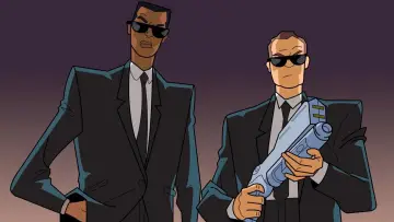 Задник к сериалу "Люди в чёрном: Мультсериал" #1464268