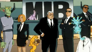 Задник к сериалу "Люди в чёрном: Мультсериал" #1464269