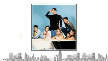 Задник к сериалу "Друзья" #1235747