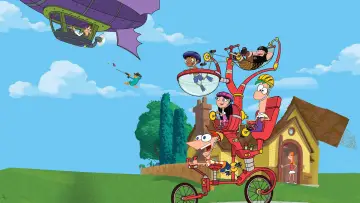 Задник к сериалу "Финес и Ферб" #1252127