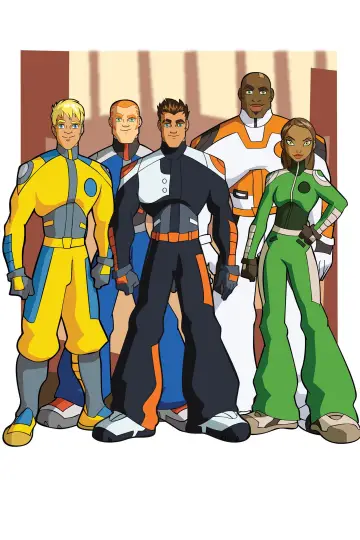 Постер к сериалу "A.T.O.M. - Alpha Teens on Machines" #1436001