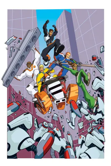 Постер к сериалу "A.T.O.M. - Alpha Teens on Machines" #1436002