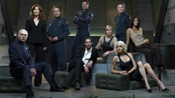 Задник к сериалу "Звёздный крейсер Галактика" #1287524